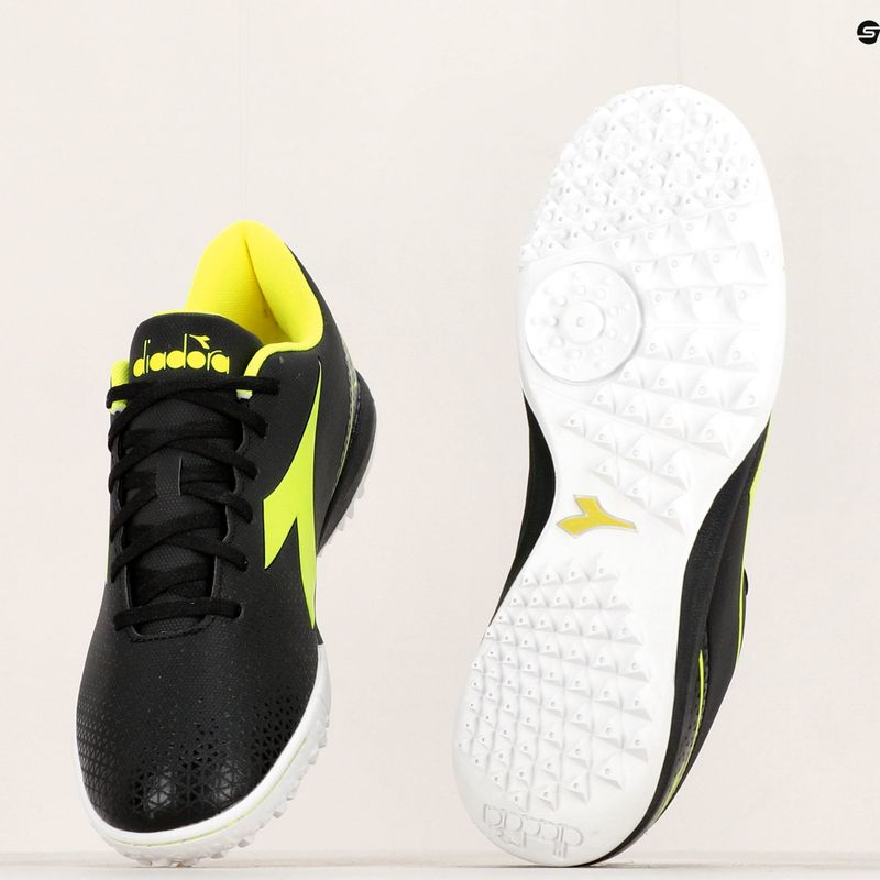 Vyriški futbolo bateliai Diadora Pichichi 6 TFR black/yellow fi dd/white 12