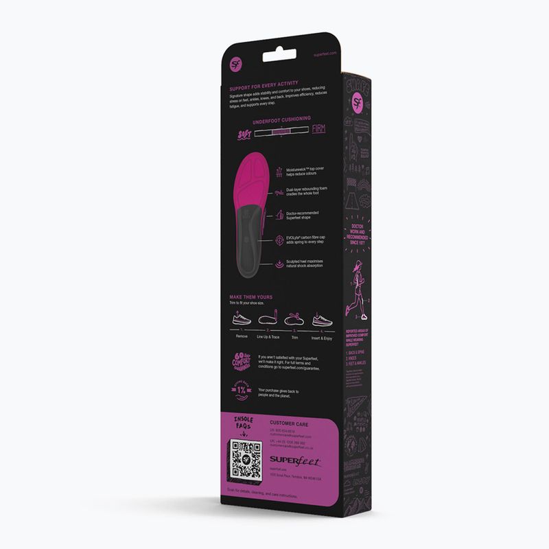 Batų vidpadžiai Superfeet Active Women's Support plum 9
