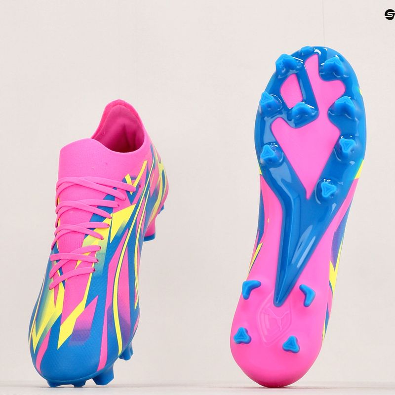Vyriški futbolo bateliai PUMA Ultra Match Energy FG/AG luminous pink/yellow alert/ultra blue 21