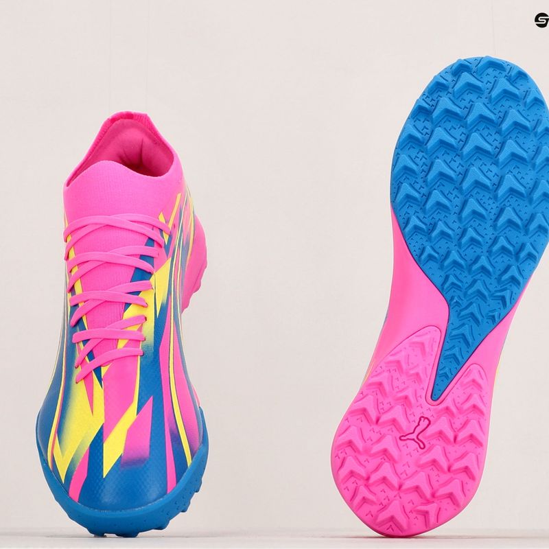 Vyriški futbolo bateliai PUMA Ultra Match Energy TT luminous pink/yellow alert/ultra blue 14