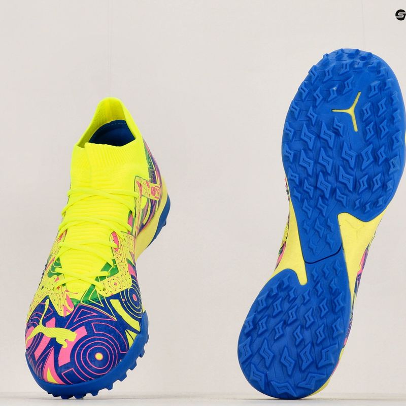 Vyriški futbolo bateliai PUMA Future Match Energy TT ultra blue/yellow alert/luminous pink 20