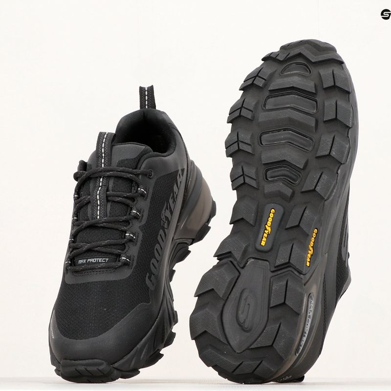 Skechers Max Protect Fast Track vyriški batai juodi 12