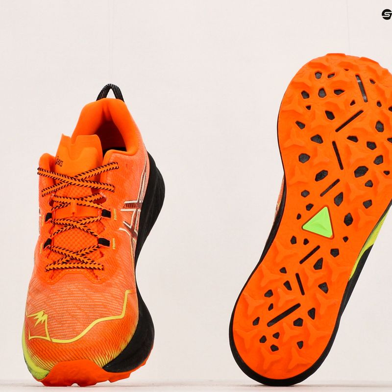 ASICS FUJISPEED 2 vyriški bėgimo bateliai ryškiai oranžinės/antikvarinės raudonos spalvos 18