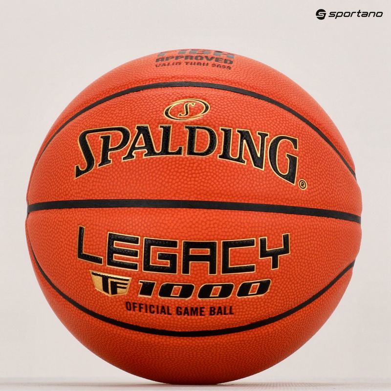 Spalding TF-1000 Legacy FIBA basketball 76964Z dydis 6 6