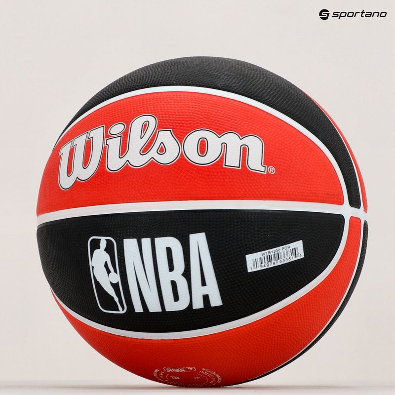 Wilson NBA Team Tribute Portland Trail Blazers krepšinio WTB1300XBPOR dydis 7 6