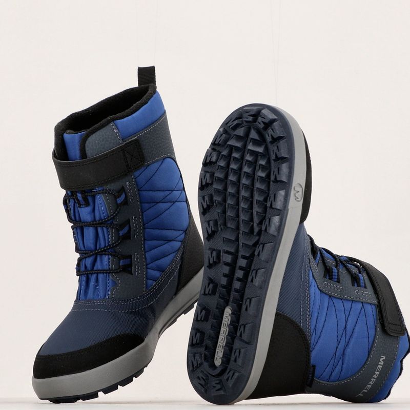 Merrell Snow Storm 2.0 WERPF vaikiški sniego batai navy/cobalt 17