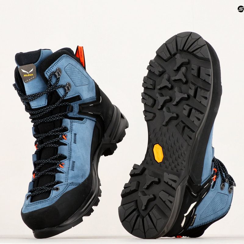 Vyriški trekingo batai Salewa MTN Trainer 2 Mid GTX java blue/black 13