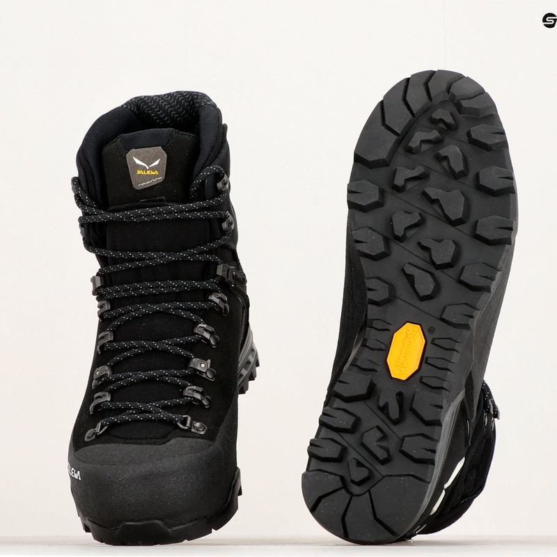 Salewa Ortles Ascent Mid GTX M vyriški trekingo batai juodi 61408 13