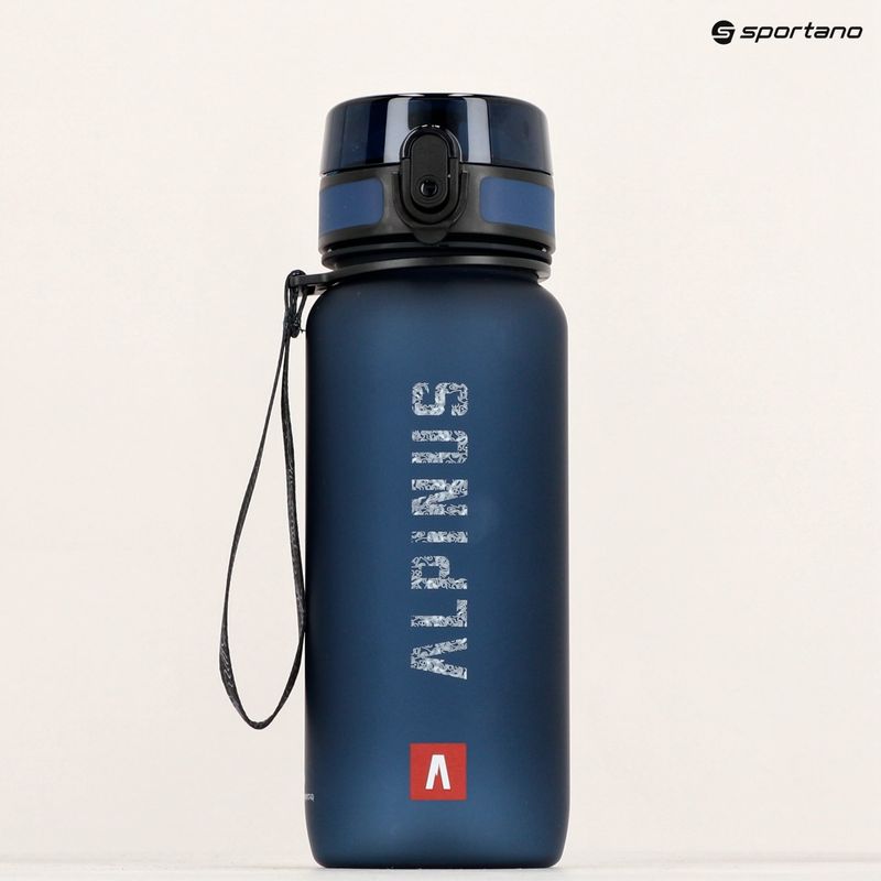 "Alpinus Trysil" 650 ml turistinis buteliukas, tamsiai mėlynas 8