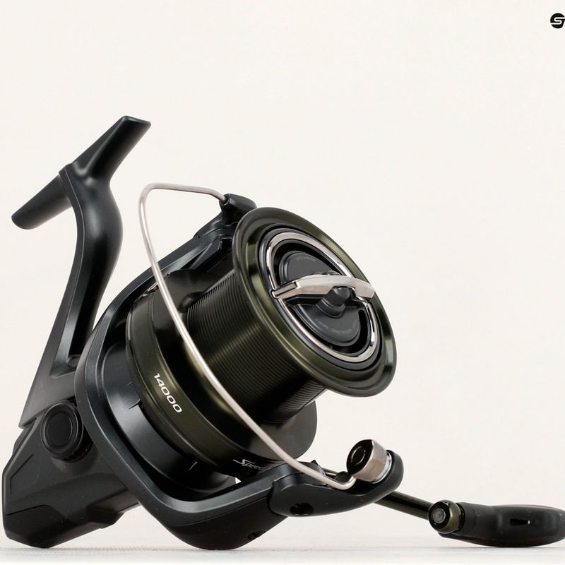 "Shimano Speedmaster XTD" karpių žvejybos ritė juoda 10