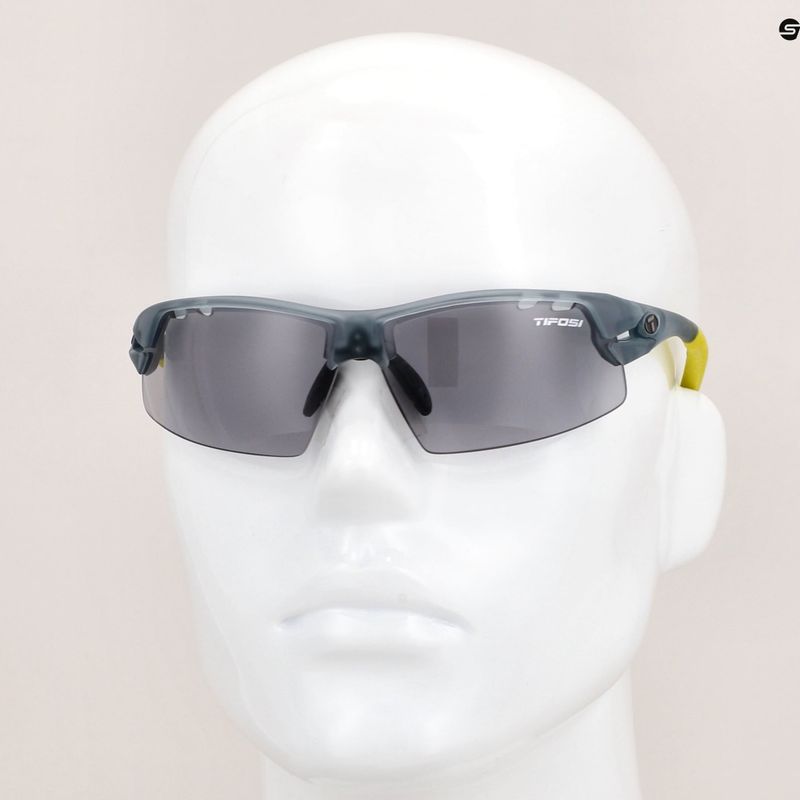 Tifosi Crit Fototec matiniai dūmų/dūmų fotochrominiai dviračių akiniai 8