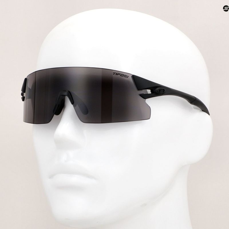 Tifosi Rail Xc Clarion blackout/smoke/ac red/clear dviratininkų akiniai 8