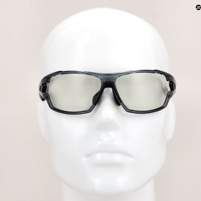 Tifosi Amok Fototec crystal smoke/light night photochromic dviratininkų akiniai 7