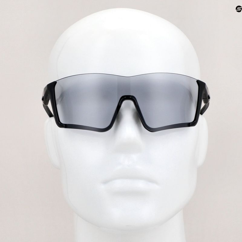 Red Bull Spect Backra matiniai/blizgūs juodi/fotochrominiai dviratininkų akiniai 9