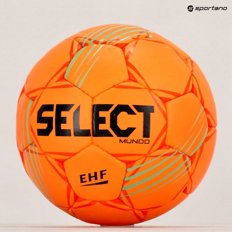 SELECT Mundo EHF rankinio V22 oranžinis dydis 3 7