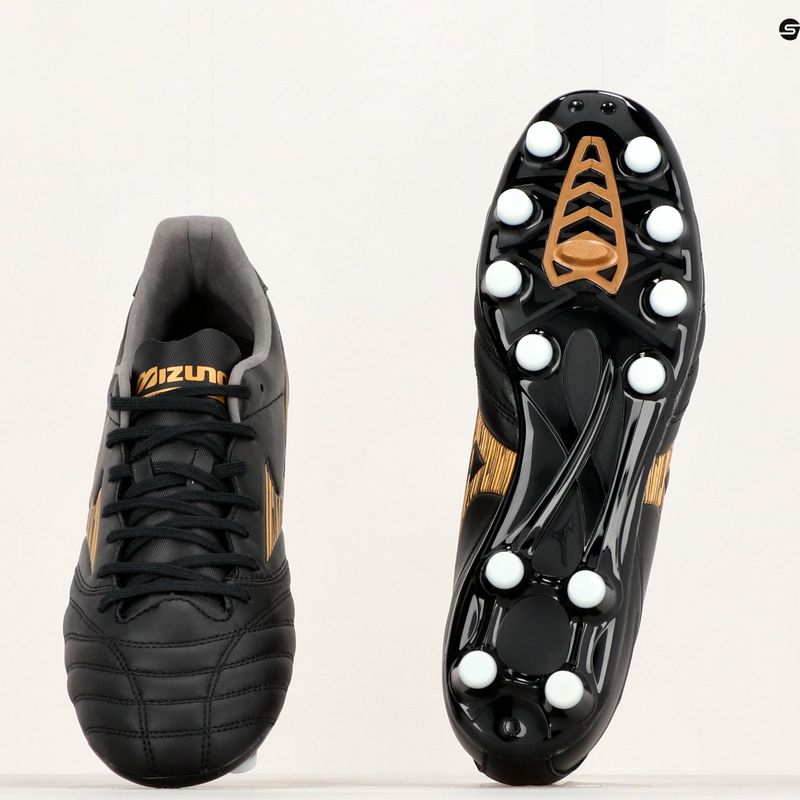 Vyriški futbolo bateliai Mizuno Morelia Neo IV Pro MD black/gold/black 13