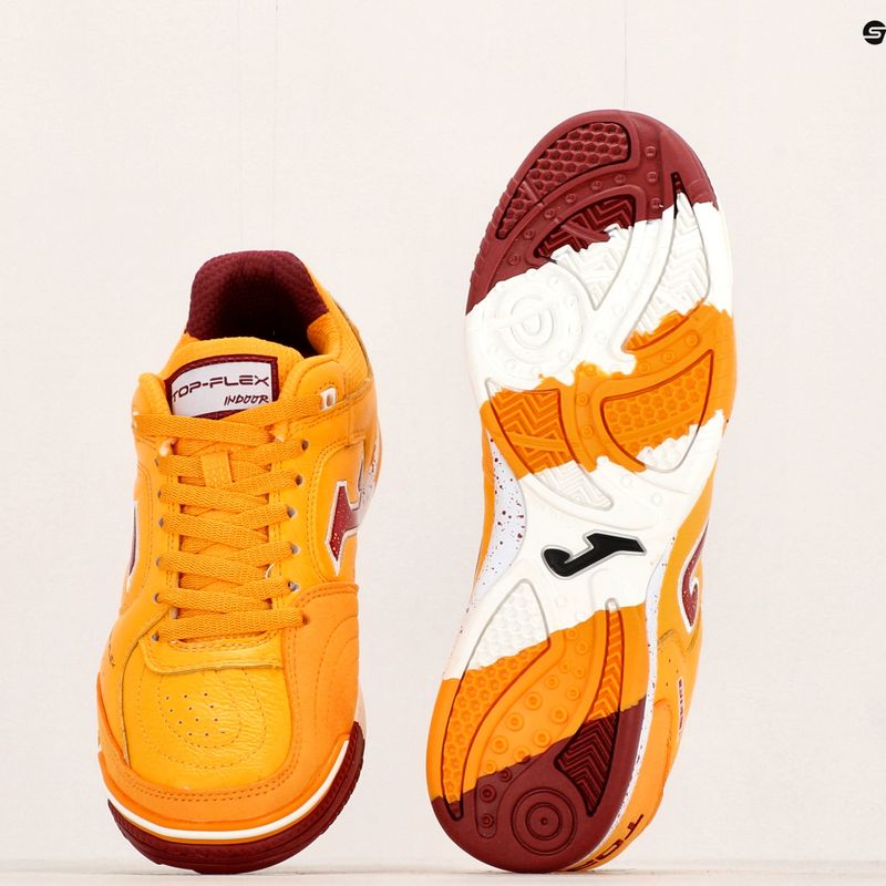 Vyriški futbolo bateliai Joma Top Flex IN orange/saffron 16