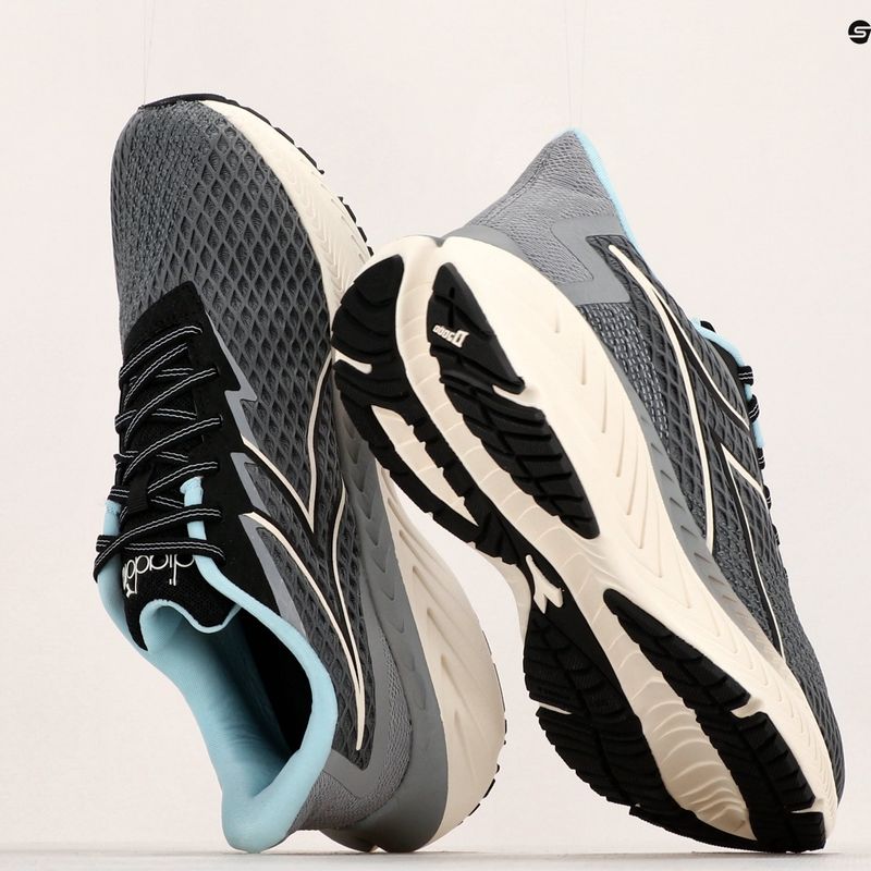 Vyriški bėgimo bateliai Diadora Strada steel gray/black 19