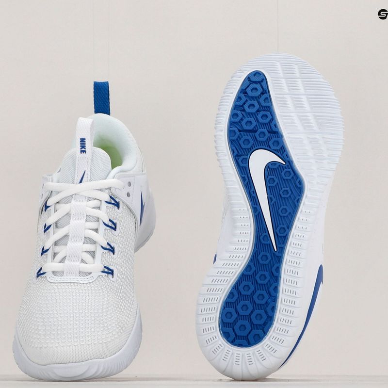 Tinklinio bateliai Nike React Hyperset white/game royal 13