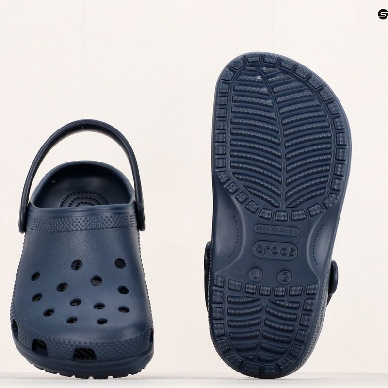 Vaikiškos šlepetės Crocs Classic Clog Kids navy 13