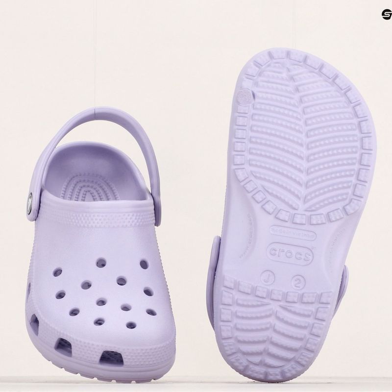 Vaikiškos šlepetės Crocs Classic Clog Kids lavender 13