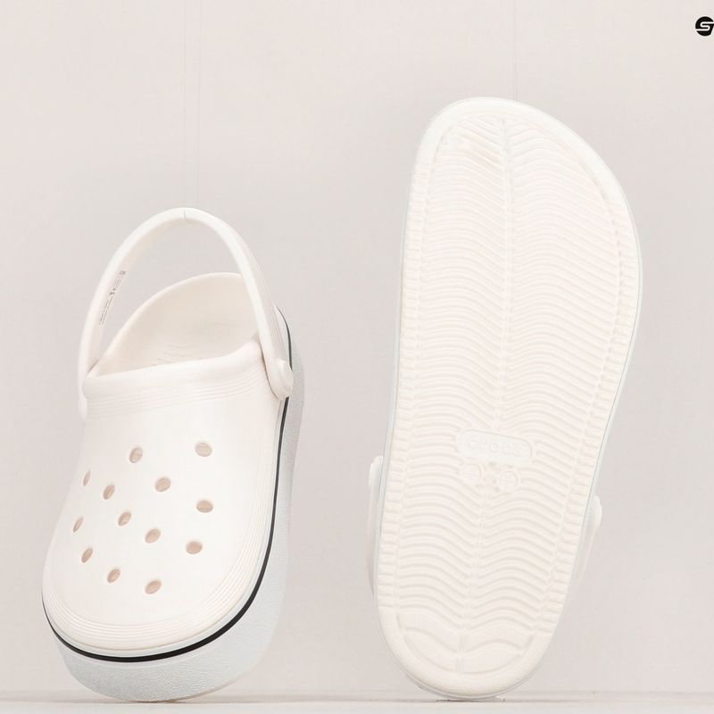 Vyriškos šlepetės Crocs Crocband Clean Of Court Clog white 13