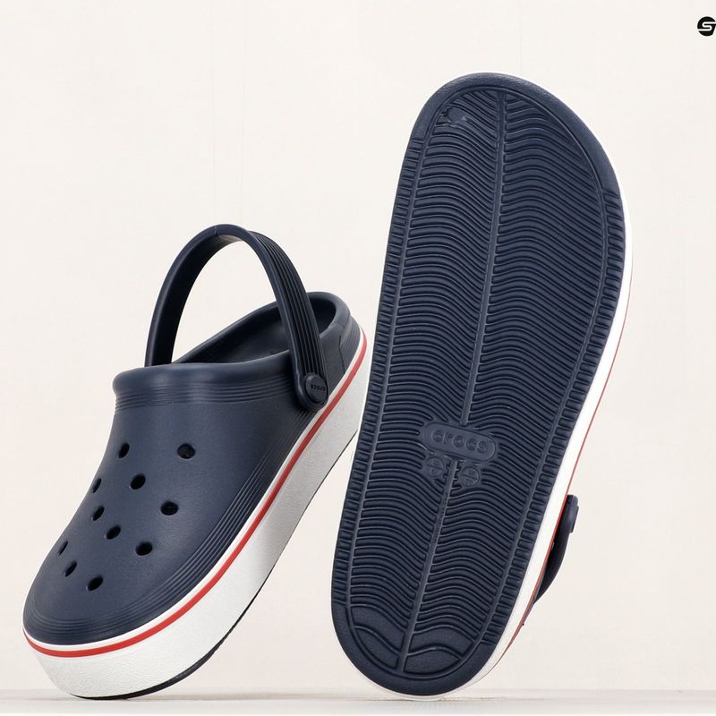 Vyriškos šlepetės Crocs Crocband Clean Of Court Clog navy 13