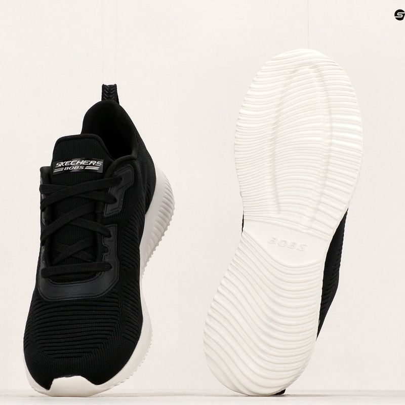 Moteriški batai SKECHERS Bobs Squad Tough Talk black 9