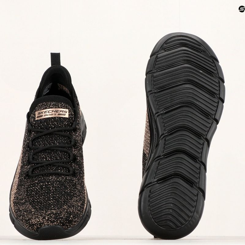 Moteriški batai SKECHERS Bobs B Flex Fall Sparks black/gold 14