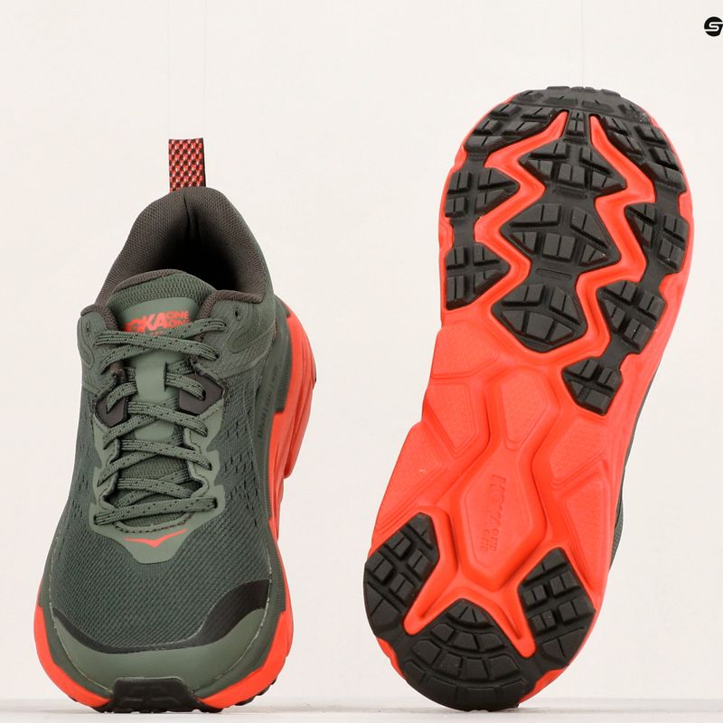 Vyriški bėgimo bateliai HOKA Challenger ATR 6 thyme/fiesta 11