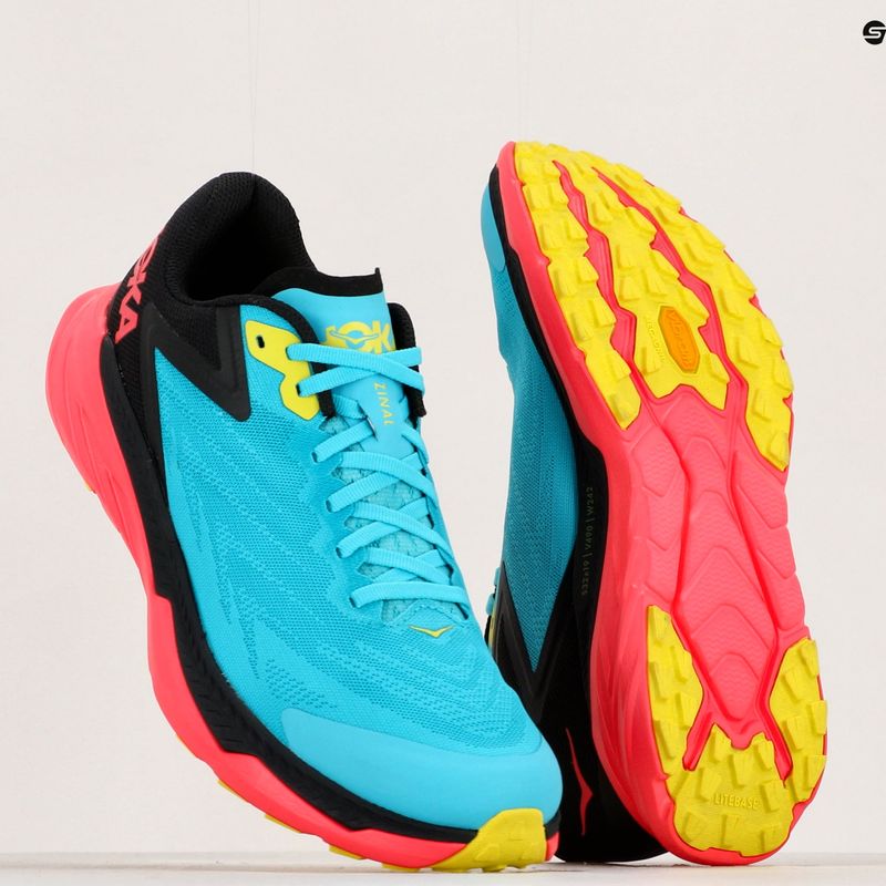 Vyriški bėgimo bateliai HOKA Zinal scuba blue/black 13