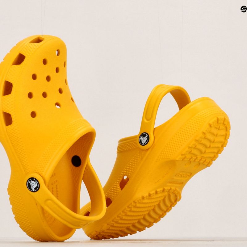 Vaikiškos šlepetės Crocs Classic Clog Kids sunflower 9