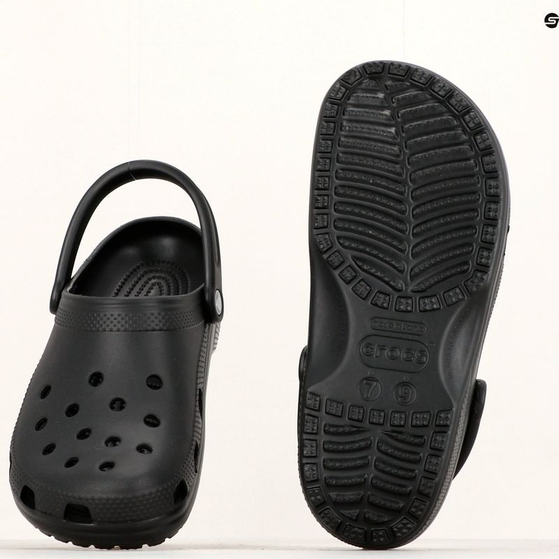 Crocs Classic šlepetės black 10001 9
