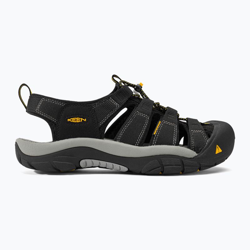 Keen Newport H2 vyriški trekingo sandalai juodi 1001907 2