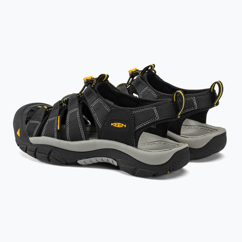 Keen Newport H2 vyriški trekingo sandalai juodi 1001907 4