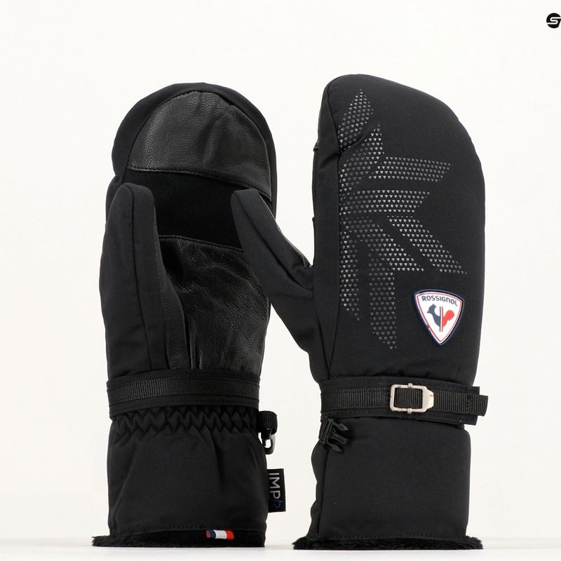 Moteriškos slidinėjimo pirštinės Rossignol Romy Impr M black 7