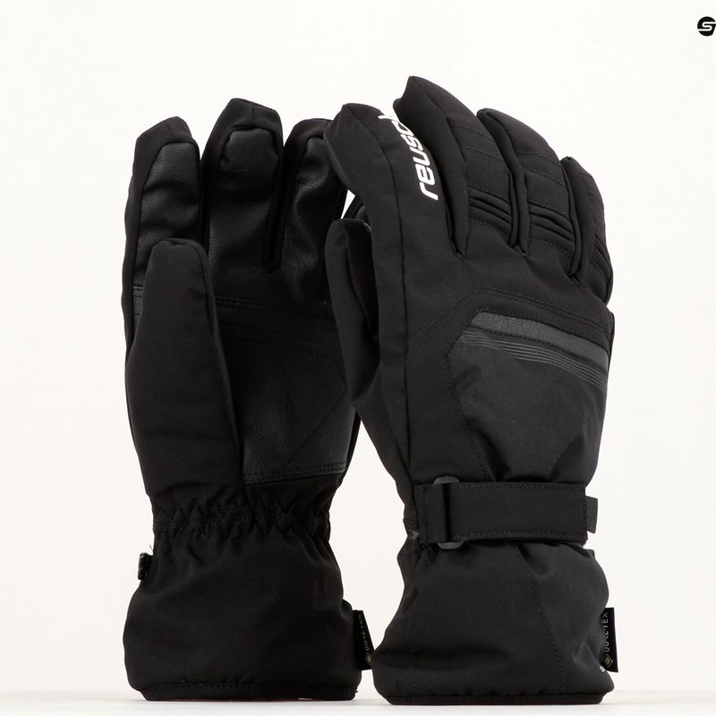 Reusch Stanley Gtx slidinėjimo pirštinės juoda/balta 9