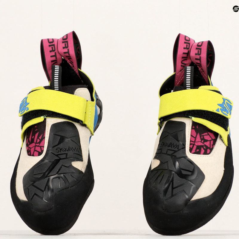 La Sportiva moteriški laipiojimo bateliai Skwama apple green/cobalt blue 15
