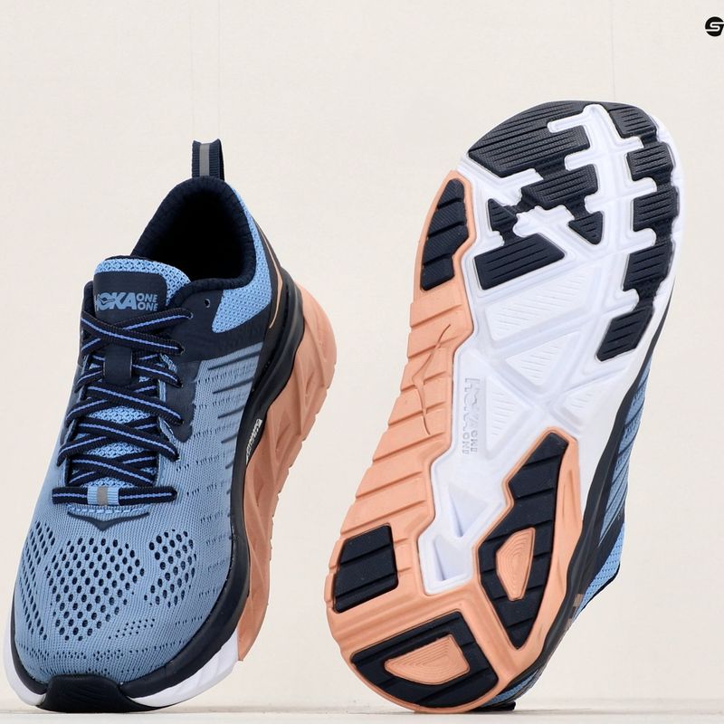 Moteriški bėgimo bateliai HOKA Arahi 3 allure/mood indigo 11