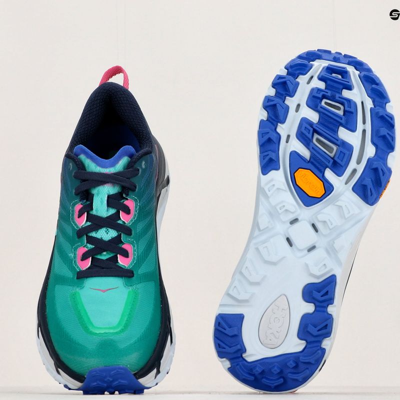 Moteriški bėgimo bateliai HOKA Mafate Speed 3 dazzling blue/atlantis 14
