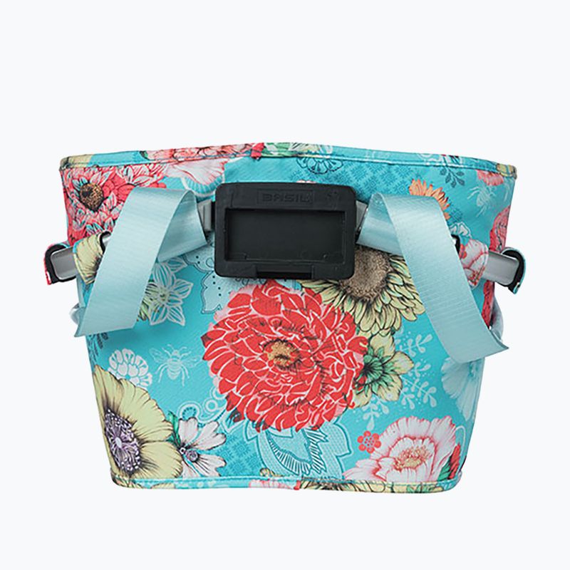 Basil Bloom Field Carry All Basket 15 l dangiškai mėlynos spalvos krepšys dviračio vairui 6