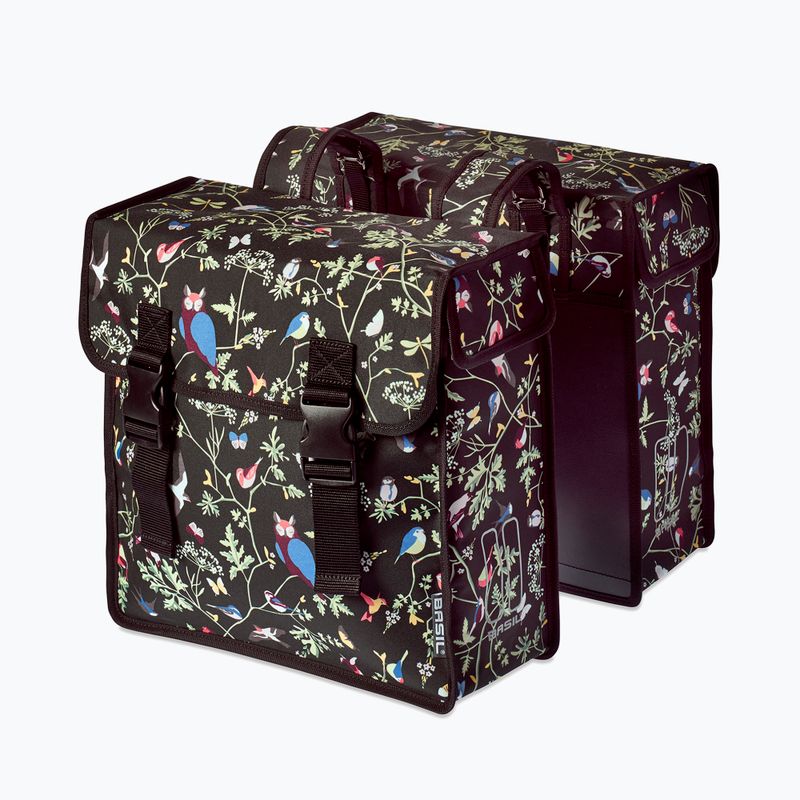 Dviračio krepšiai Basil Wanderlust Double Bag 35 l charcoal