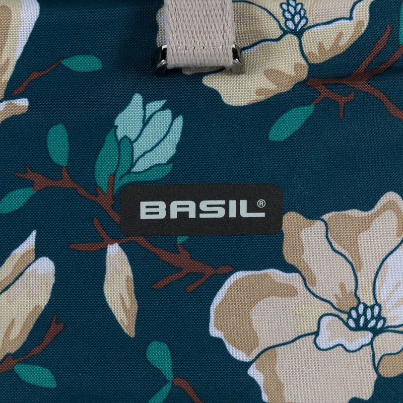 Basil Magnolia Shopper 18 l mėlynos spalvos krepšys dviračiui 3