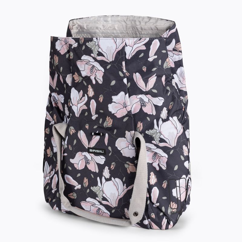 Basil Magnolia Shopper 18 l pastelinių miltelių krepšys dviračiui 4