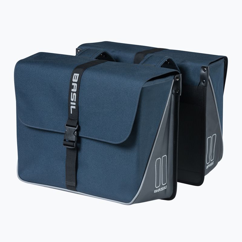 Dviračio krepšys Basil Forte Double Bag 35 l navy/blue/black 2