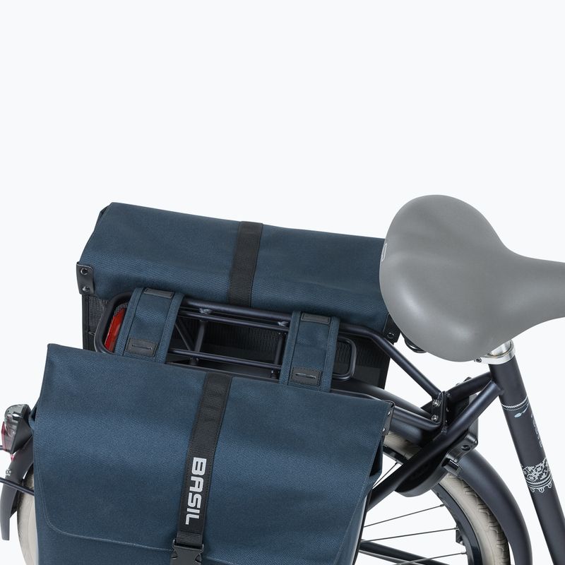 Dviračio krepšys Basil Forte Double Bag 35 l navy/blue/black 8