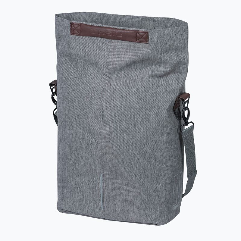Dviračio krepšys Basil City Shopper 16 l grey melee 5