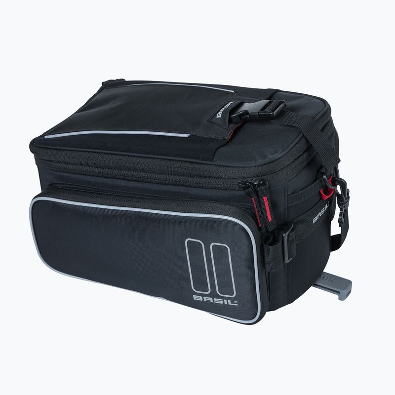 Dviračio bagažinės krepšys Basil Sport Design Trunkbag MIK 15 l black
