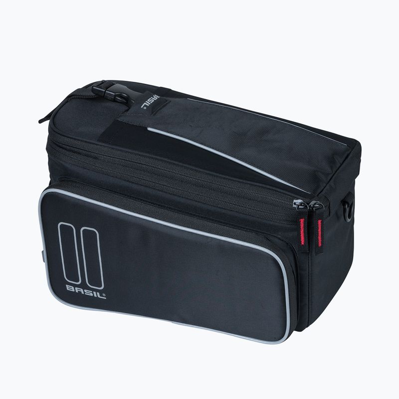 Dviračio bagažinės krepšys Basil Sport Design Trunkbag MIK 15 l black 2