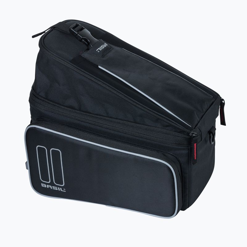 Dviračio bagažinės krepšys Basil Sport Design Trunkbag MIK 15 l black 4